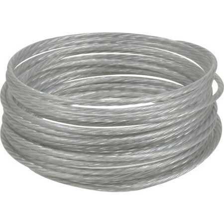 Hillman HILLMAN Plastic Coated Silver Picture Wire 30 lb 1 pk 121109